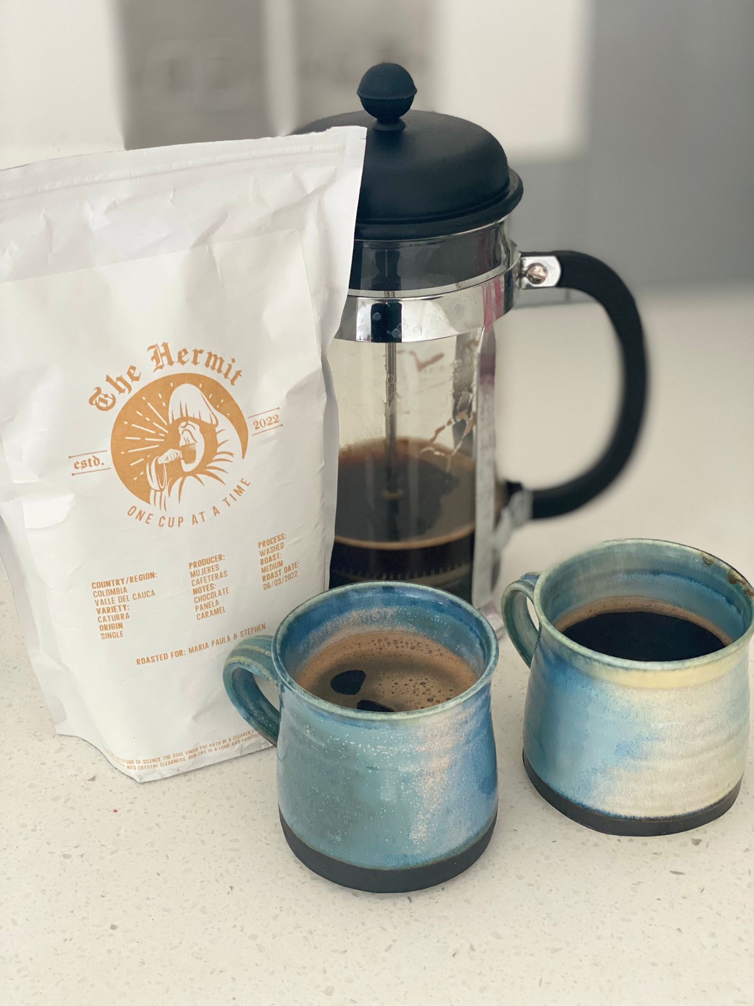 Press feature highlighting The Hermit Specialty Coffee